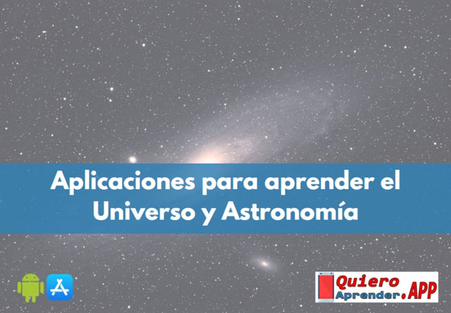 aplicaciones para aprender el universo y astronomía